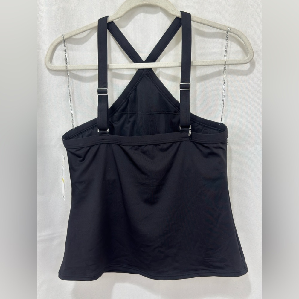 Michael Kors MICHAEL Women's Black Studded High-Neck Tankini Top   Medium   NWT - Picture 4 of 7